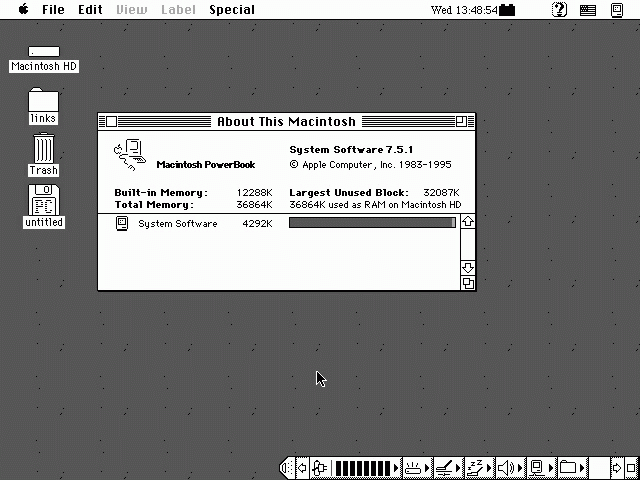 Mac OS 7.5.1