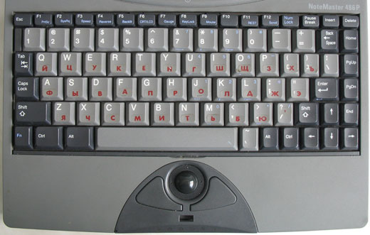 Note Master. Клавиатура