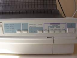 EPSON LQ-570+, передняя панель