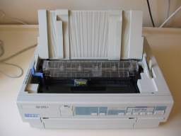 EPSON LQ-570+, вид сверху