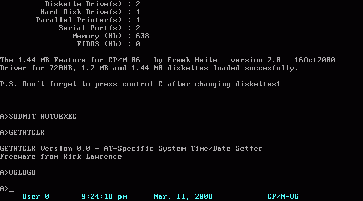  CP/M-86