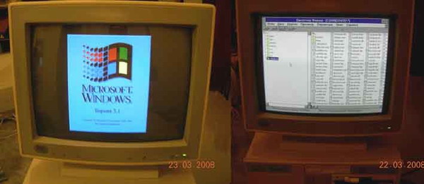 Windows 3.1 на Olivetti M290S