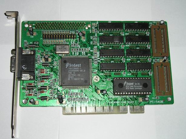 Видеокарта PCI Trident TGUI9440-1 1Mb