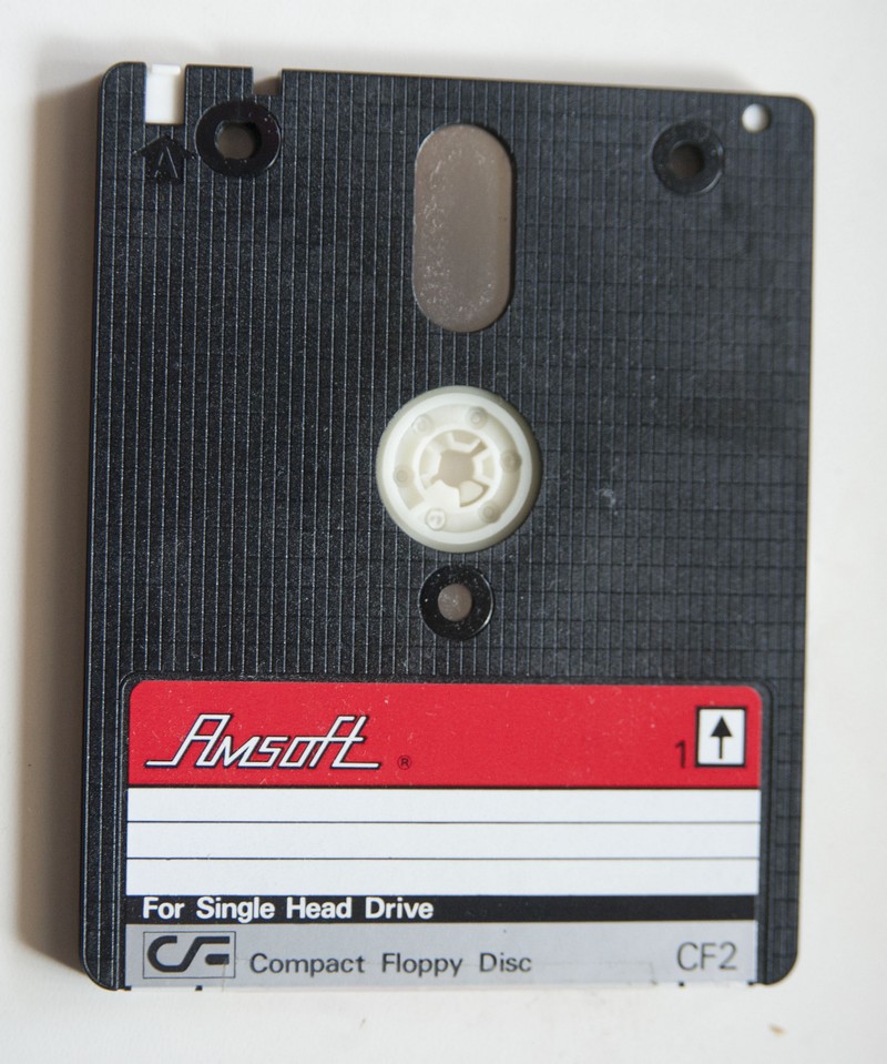 3-дюймовый флоппи диск, применявшийся в Amstrad CPC и PCW