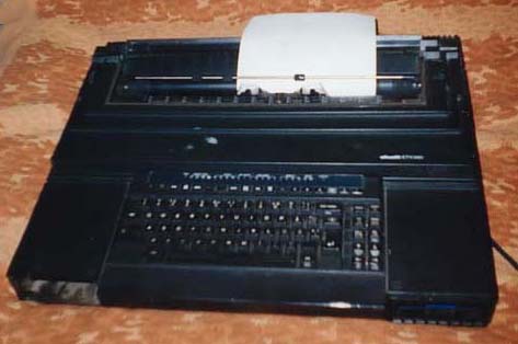 Вот такая полу-печатная машинка, полу-компьютер